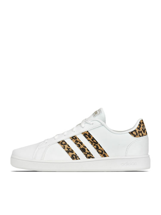 Grand Court Παιδικά Sneakers Cloud White / Champagne Met.