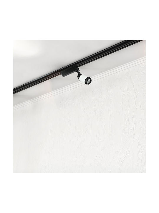 V-TAC Single LED Cool White Spot in Black Color