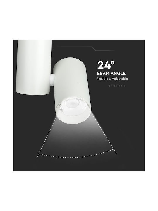 V-TAC Single LED Cool White Spot in White Color