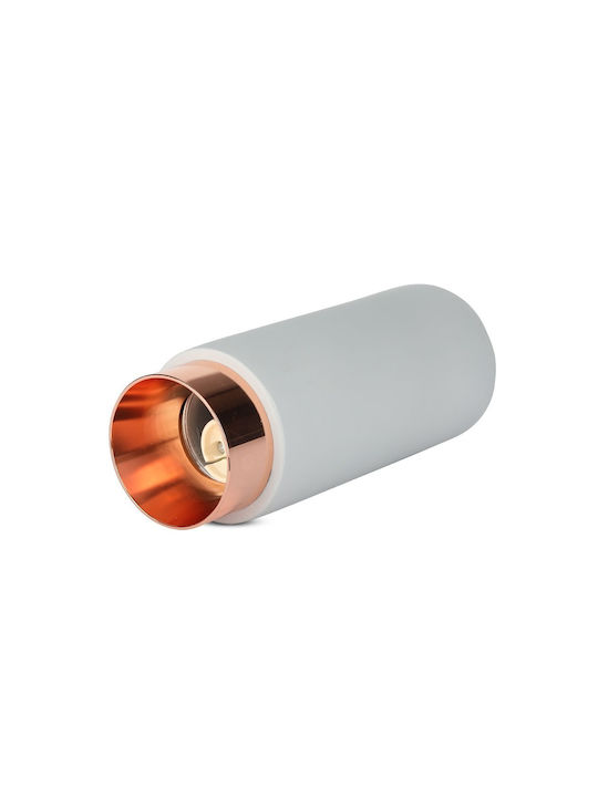 V-TAC VT-865 Μονό Σποτ με Ντουί GU10 σε Χάλκινο Χρώμα