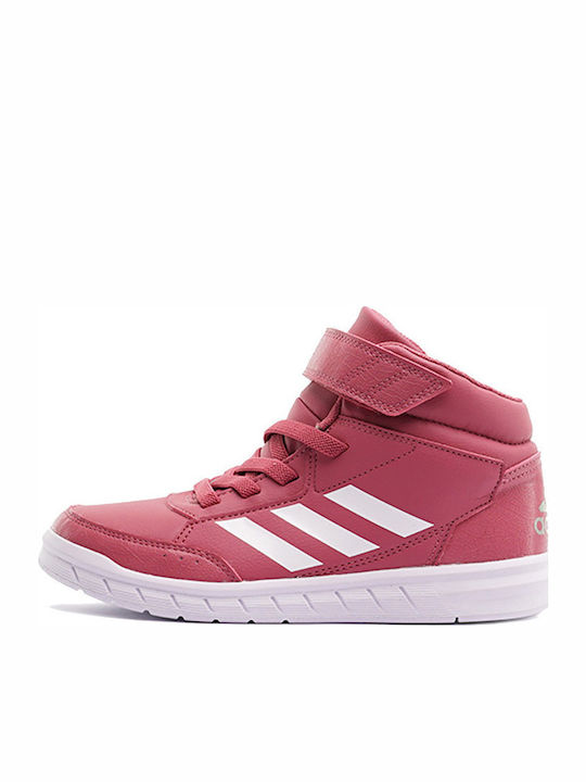 Altasport Mid EL Παιδικά Sneakers High με Σκρατς Ροζ