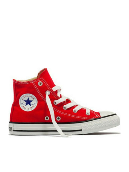 CHUCK TAYLOR ALL STAR Παιδικά Sneakers High Κόκκινα