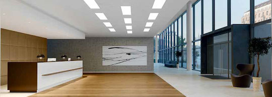 Ledvance Panel Value Square Recessed LED Panel 40W with Natural White Light 4000K 60x60cm