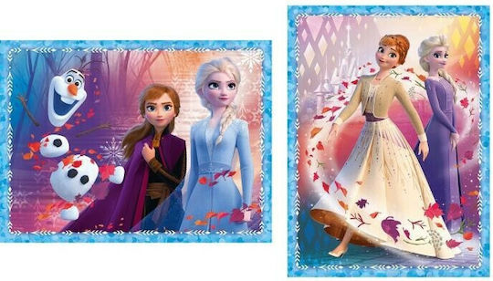 Puzzle pentru Copii Frozen II 3 in 1 102buc Trefl
