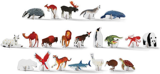 Kids Puzzle 3D World for 5+ years+ Years 100pcs Crocodile Creek