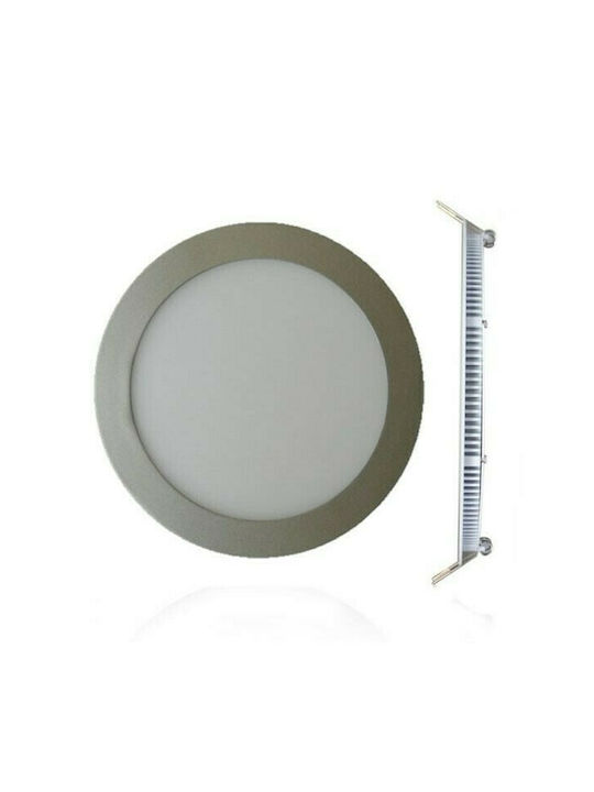 Atman Rund Vertieft LED Panel 18W mit Kaltweiß Licht 6000K