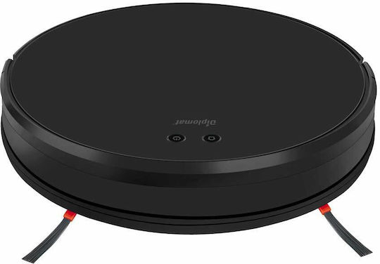 Diplomat Robbo S1 Robot Vacuum Cleaner with Smart Navigation and Suction Power 2000Pa Black