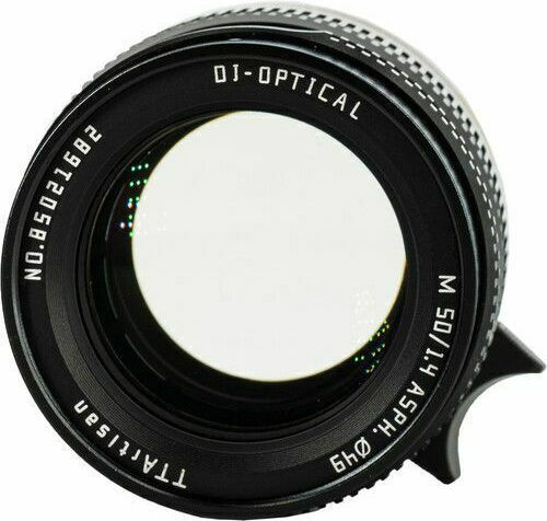 TTArtisan Full Frame Camera Lens 50mm f/1.4 ASPH Fixed for Leica M Mount Black