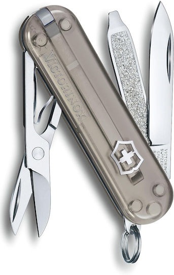 Victorinox Classic SD Swiss Army Knife 6 Tools Gray
