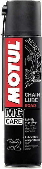 Motul Chain Lube Road C2 Motorcycle Chain Lubricant 400ml