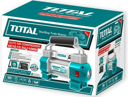 Total Car Tire Pump 110PSI 12V