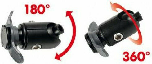 Lampa Opti Screw M6 Βάση Κινητού Μοτοσυκλέτας για την Τιμονόπλακα