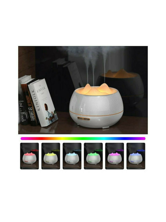 Led Ultrasonic Aromatherapy Diffuser LH-XI Iceberg with Remote Control & Timer White 500ml
