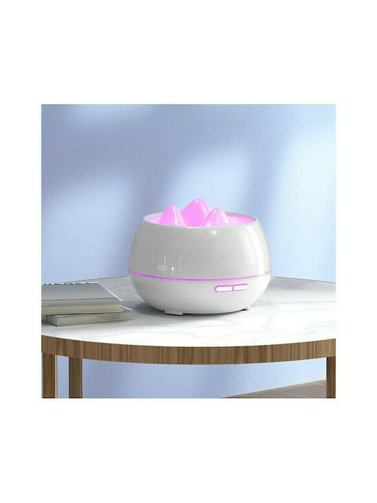 Led Ultrasonic Aromatherapy Diffuser LH-XI Iceberg with Remote Control & Timer White 500ml