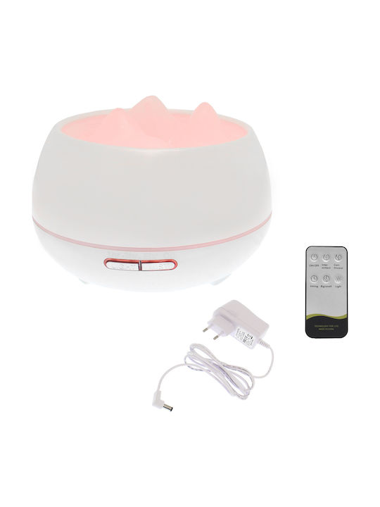 Led Ultrasonic Aromatherapy Diffuser LH-XI Iceberg with Remote Control & Timer White 500ml