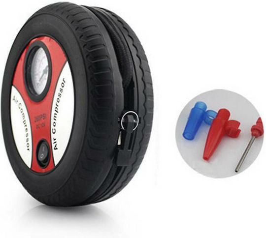 Τρόμπα Αυτοκινήτου 260PSI με Καλώδιο Αναπτήρα 12V