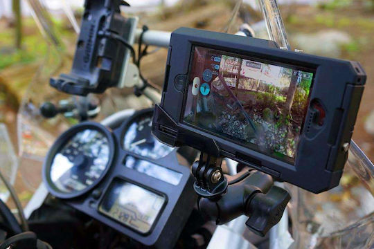 Hitcase Стойка За Мобилен Телефон За Мотоциклет С Калъф На Волана