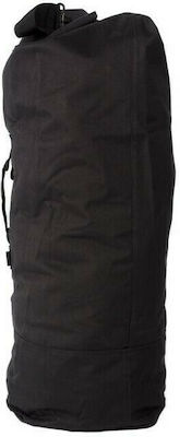 Mil-Tec US Pol Double Strap Duffle Bag Sac de Dormit Militar în Culoare Negru 75lt