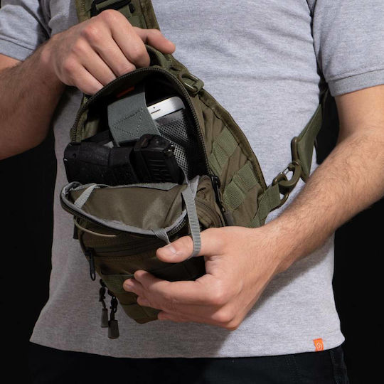 Pentagon UCB 2.0 Military Pouch Chest made of Polyester Khaki 7lt