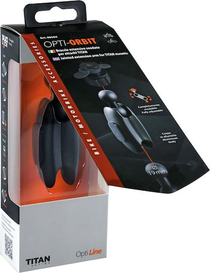 Lampa Titan Opti Orbit Arm for Motorcycle Mobile Mount 7cm