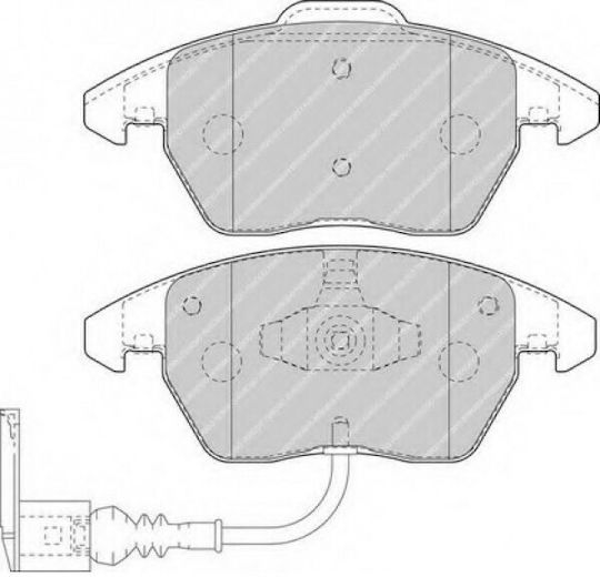 Ferodo Brake Pad Front 1pcs for Audi A1 / A3 / TT