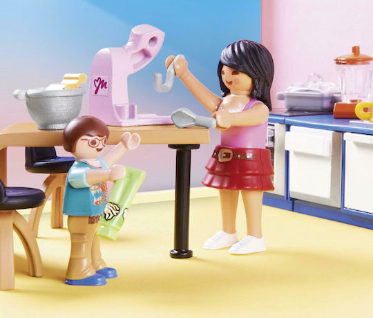 Playmobil Dollhouse Family Kitchen for 4+ years old years old