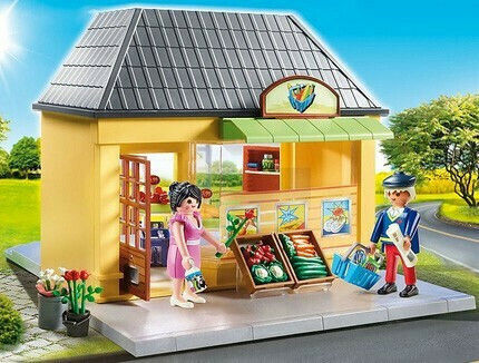 Playmobil Stadtleben Grocery Store für 4+ Jahre Jahre