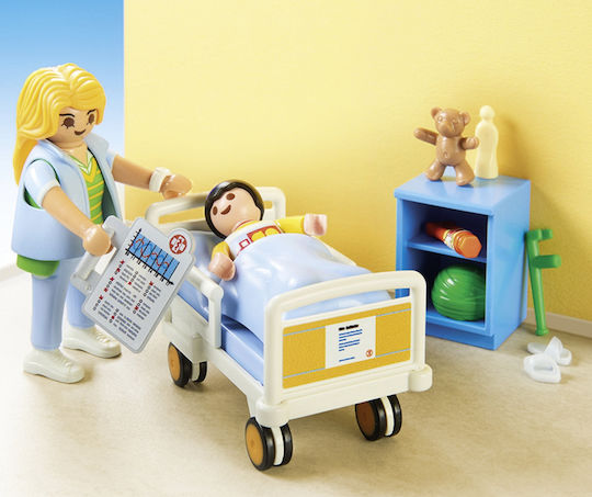 Playmobil Живот в града Children's Hospital Room за 4+ години години