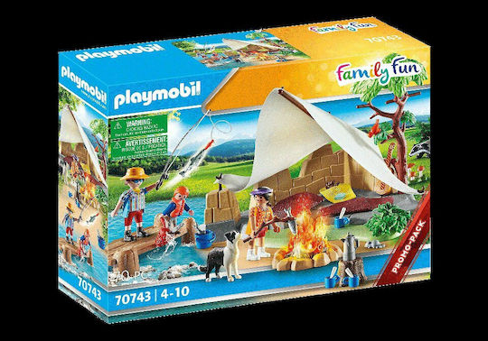 Playmobil Familienspa Family Camping Trip fr 4-10 Jahre 70743 | Skroutz  Germany
