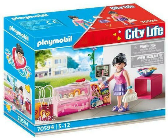 Playmobil City Life Magazin de Modă pentru 5-12 ani