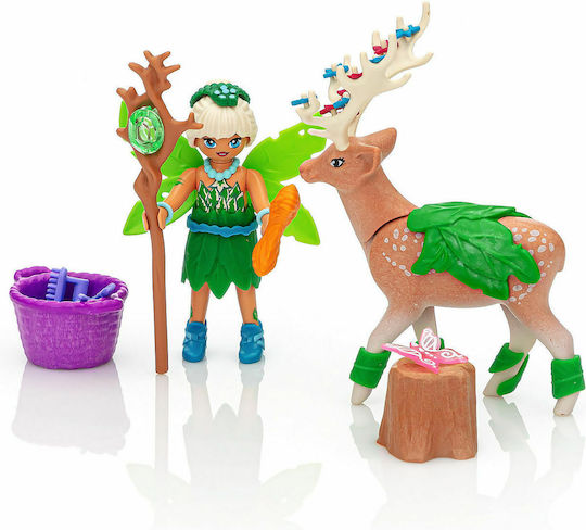 Playmobil Ayuma Forest Fairy с магическо животинче за 7-12 години
