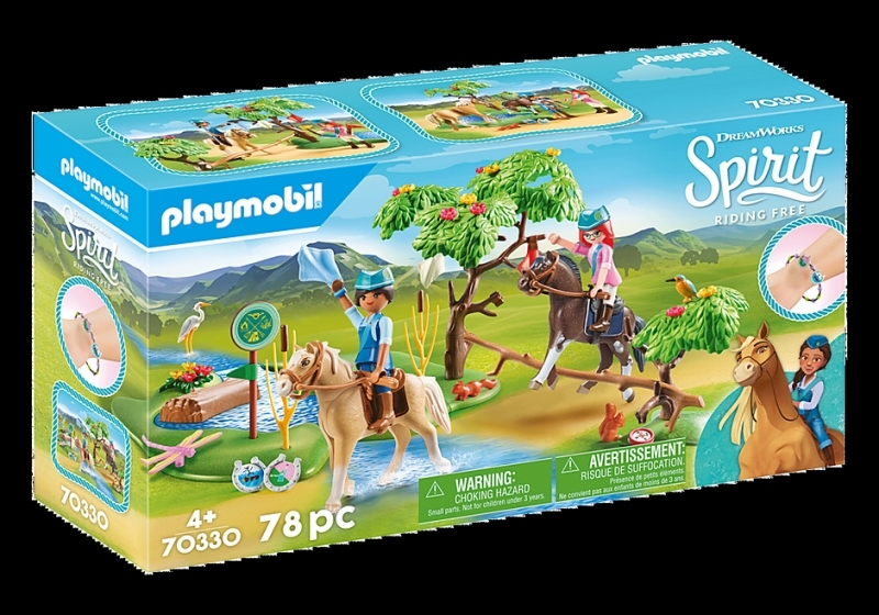 Playmobil Spirit - River Challenge 70330 (for Kids 4 yrs old & up)