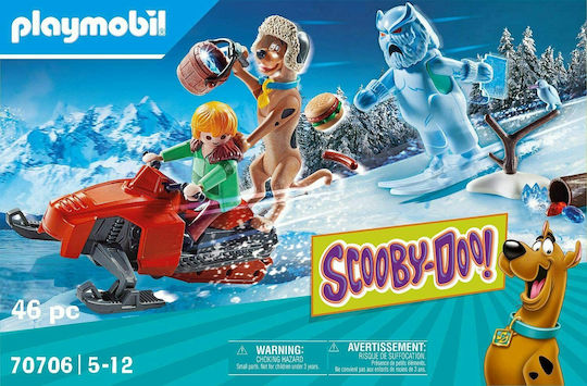 Playmobil Scooby-Doo Adventure with Snow Ghost for 5-12 years old