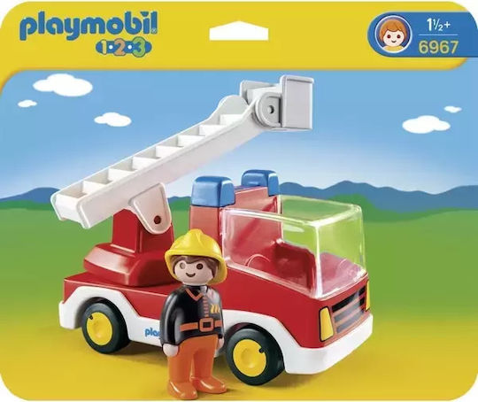 Playmobil 123 Ladder Unit Fire Truck for 1.5+ years years old