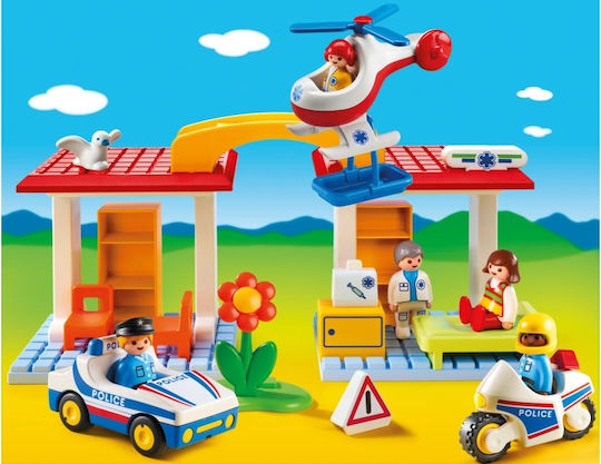 Playmobil 123 Exclusives: Police and Pediatric Clinic for 1.5+ years years old 5046
