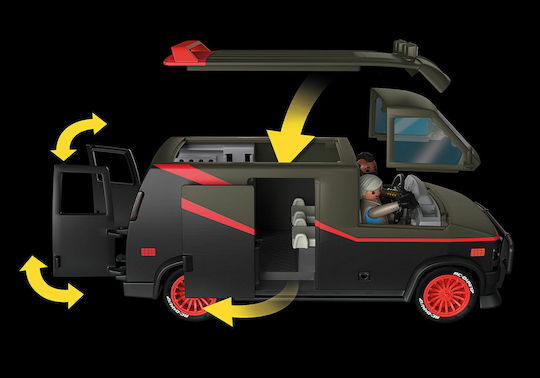 Playmobil A-Team The A-Team Van για 5-99 ετών