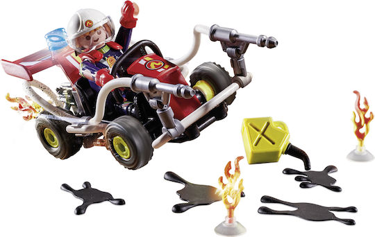 Playmobil Stunt Show Stunt Show Fire Quad for 4-10 years old