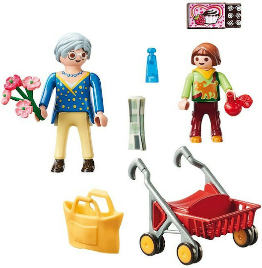 Playmobil Живот в града Grandmother with Child за 4+ години години