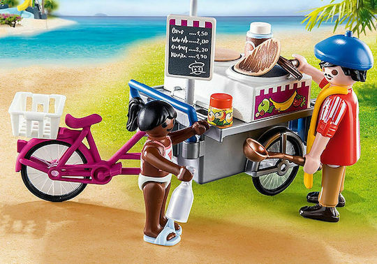 Playmobil Family Fun Crêpe Cart pentru 4-10 ani