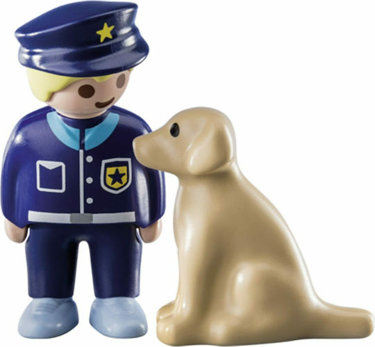 Playmobil 123 Police Officer with Dog за 1,5+ години години