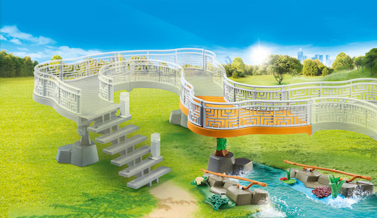Playmobil Family Fun Fence Extension για 4 ετών