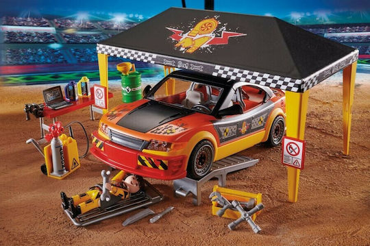 Playmobil Stunt Show Stunt Show Motocross with Fiery Wall for 4-10 years old
