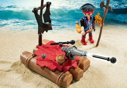 Playmobil Carry Case Pirates Pirate Raft Carry Case for 4+ years old years old