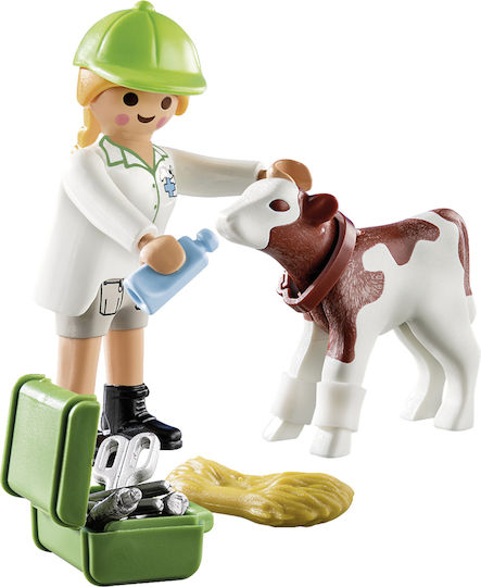 Playmobil Special Plus Vet with Calf for 4+ years old years old
