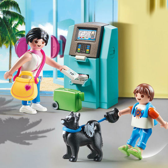 Playmobil Family Fun Tourists with ATM για 4 ετών