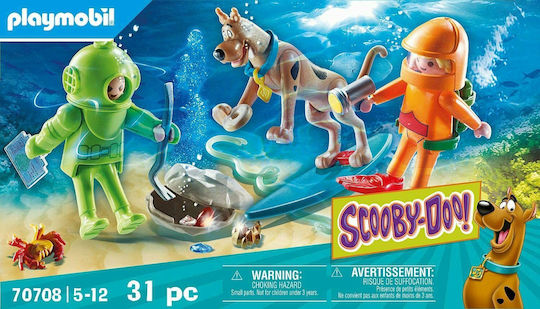 Playmobil Скуби-Ду Приключение с Ghost Diver за 5-12 години