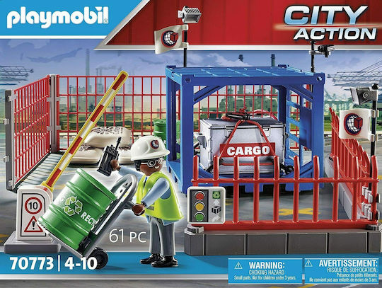 Playmobil City Action Freight Storage for 4-10 years old