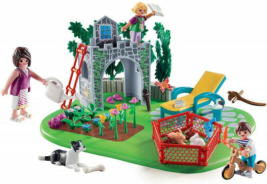 Playmobil Super Set Οικογενειακός Κήπος για 4 ετών