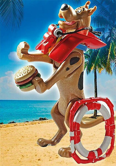 Playmobil Scooby-Doo Collectible Lifeguard Figure for 5-12 years old