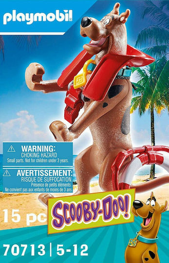 Playmobil Scooby-Doo Collectible Lifeguard Figure for 5-12 years old